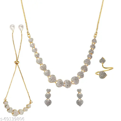 Beautiful Alloy Jewel Set